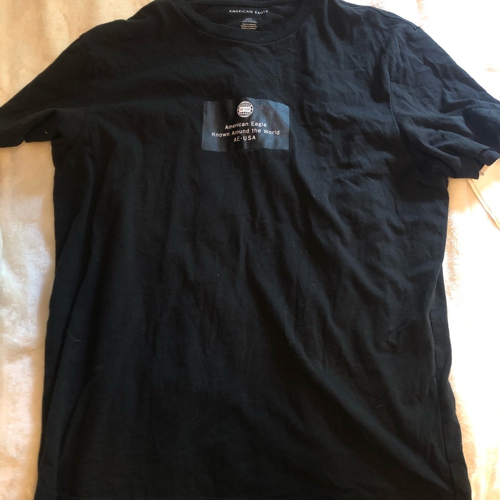 American eagle black tee shirt. Size large